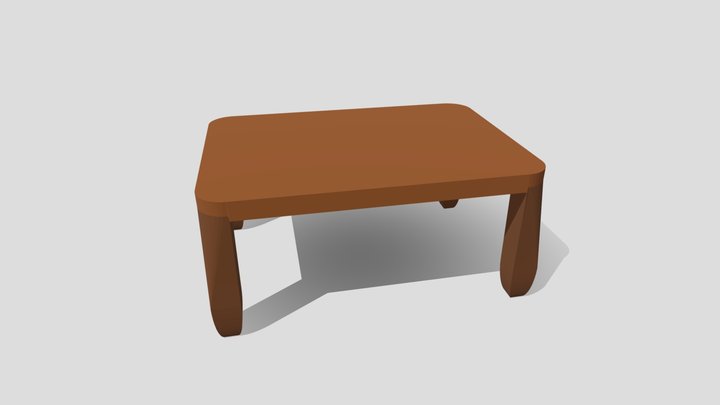 easy table 3D Model