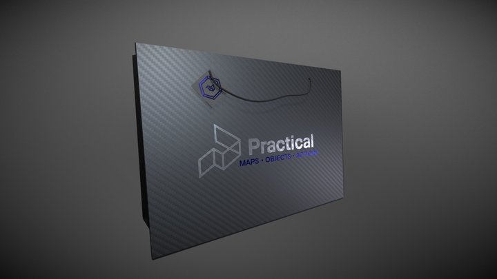 Practical Gift Bag 3D Model