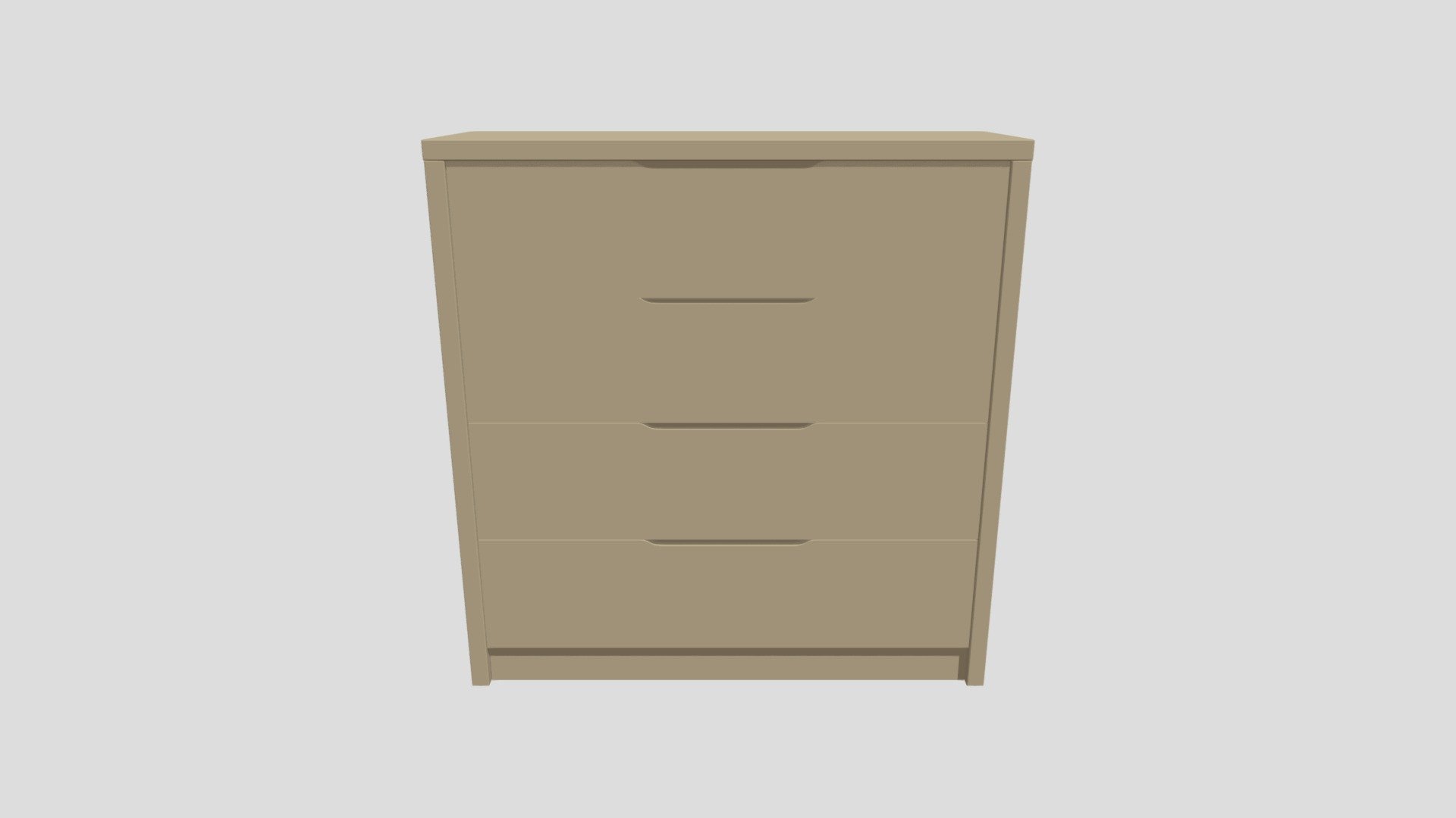 Szafka testowa 3D — Sketchfab embed 3D viewer