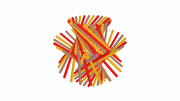 Cyclic 2-Layer Nexorade 24 3D Model