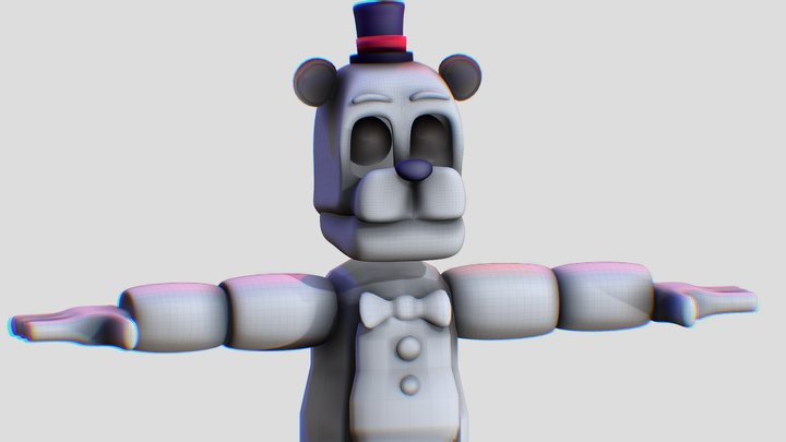 Fnaf4-fredbear 3D models - Sketchfab