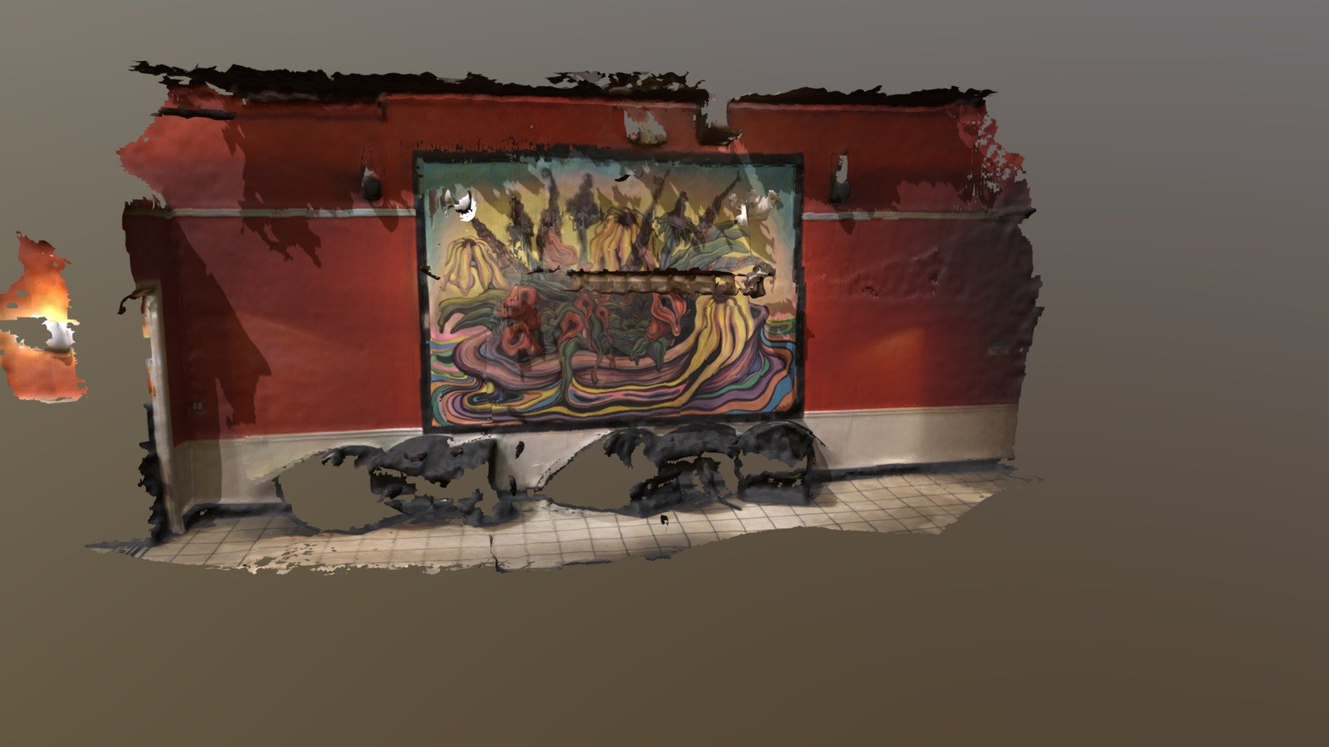 Eat The Worm wall 2