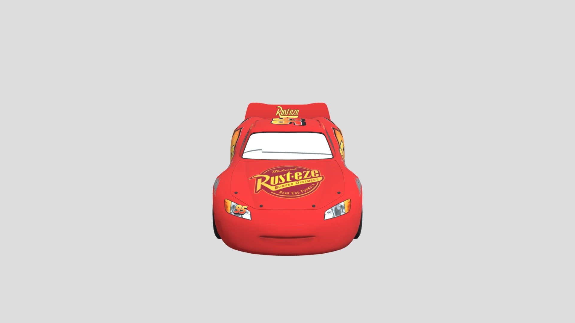 Lightning McQueen - Download Free 3D model by kylewithem08 [e6f3a92 ...