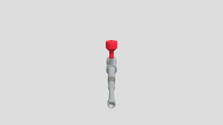 Laser Cannon BBC  1984 3D Model