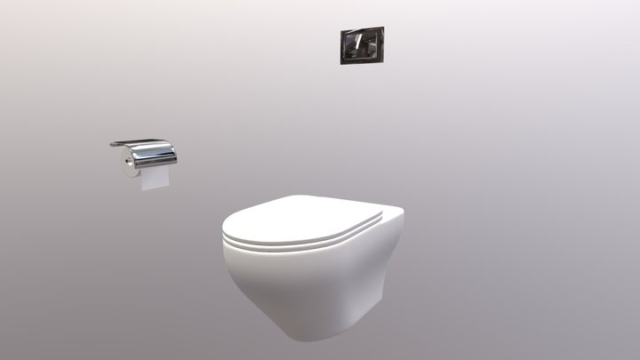 Toilet 3D Model