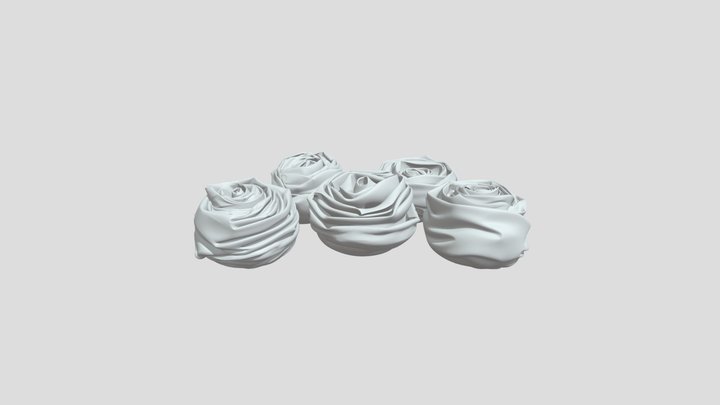 Fabric rose collection