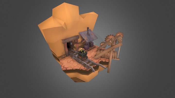 Mine 3D Model