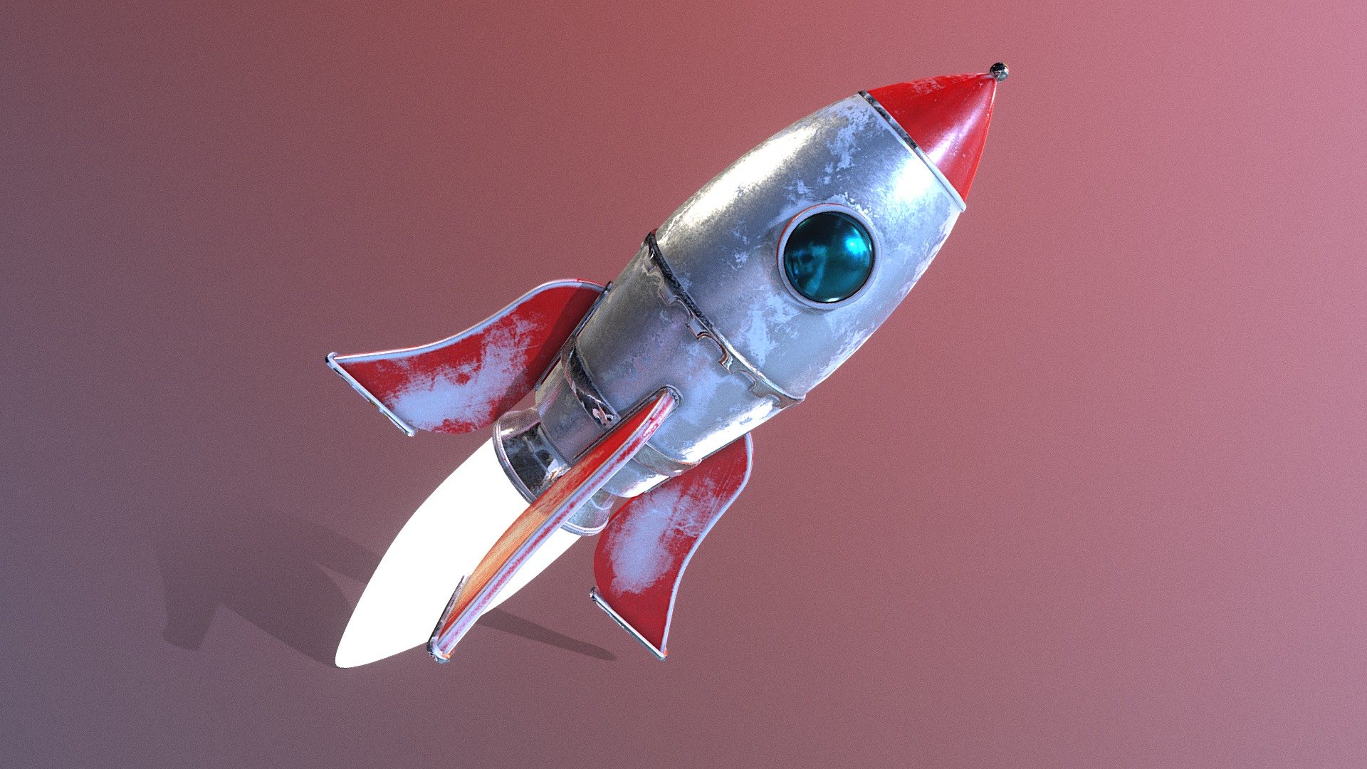 Space Rocket - Buy Royalty Free 3D model by Harold P. de Boer ...