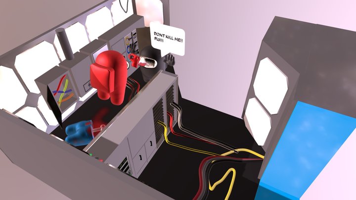 Among us electrical 3D Model