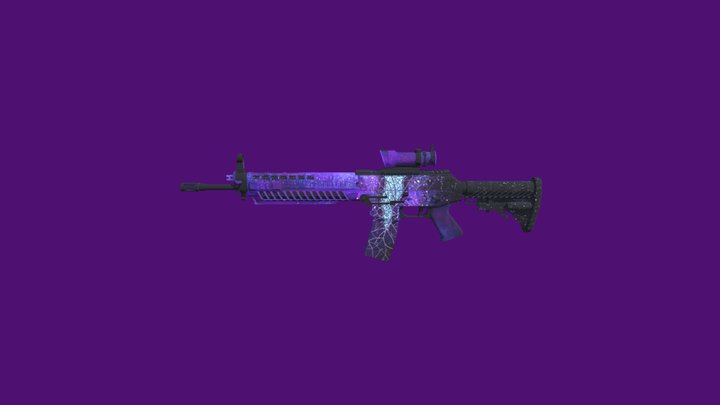 SG 553 | Time Rupture 3D Model