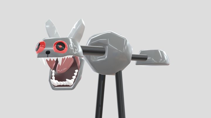 dandys-world-twisted-pebble 3D Model