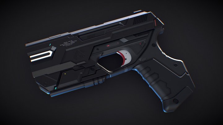 Pistol 3D models - Sketchfab