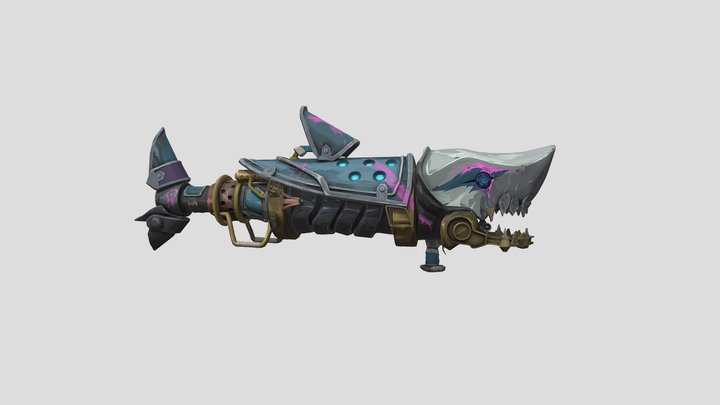 Arcane Jinx FishBones 3D Model