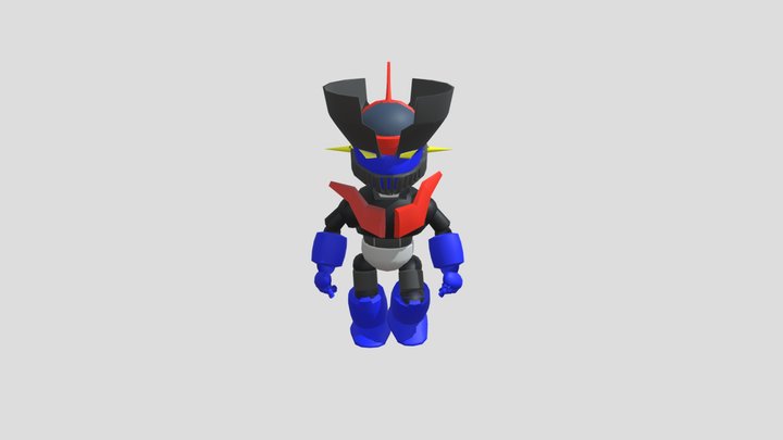 mazinger Z turntable 3D Model