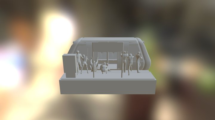 Perth Train Rescue 3D Model