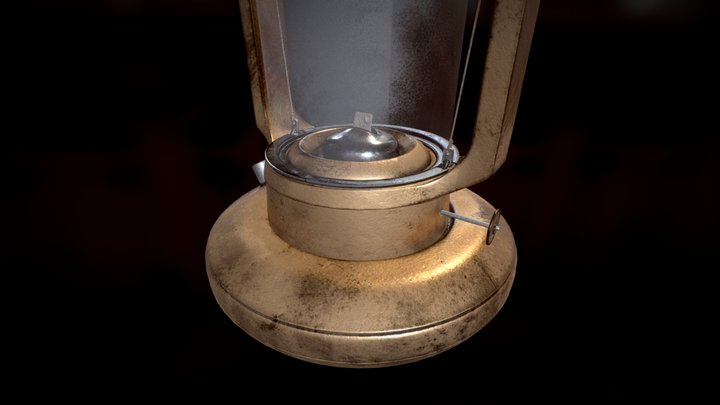 Kerosene lamp 3D Model