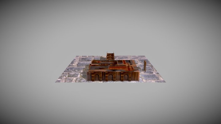 Halle Cros vr 3D Model