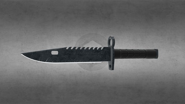 M9 Bayonet 3D Model