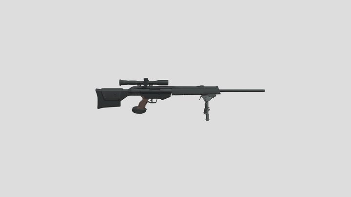 Heckler & Koch PSG-1 3D Model
