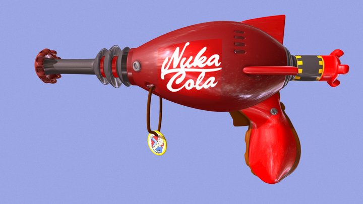 Nuka Cola Gun - Fallout Weapon Custom Replica 3D Model
