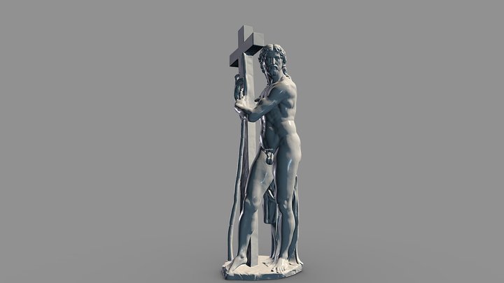 Michelangelo - Risen Christ(1519–1521) 3D Model