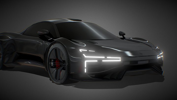 Polestar concept performance 22 3D Model