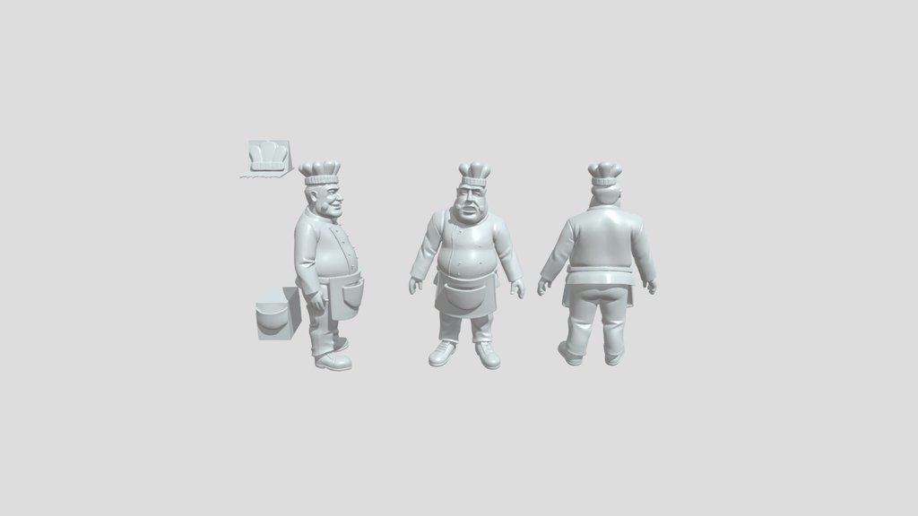 A high-quality 3D model