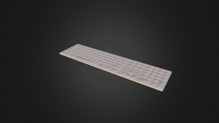 Keyboard 3D Model