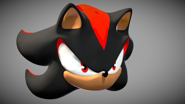 Shadow the Hedgehog 3D Model