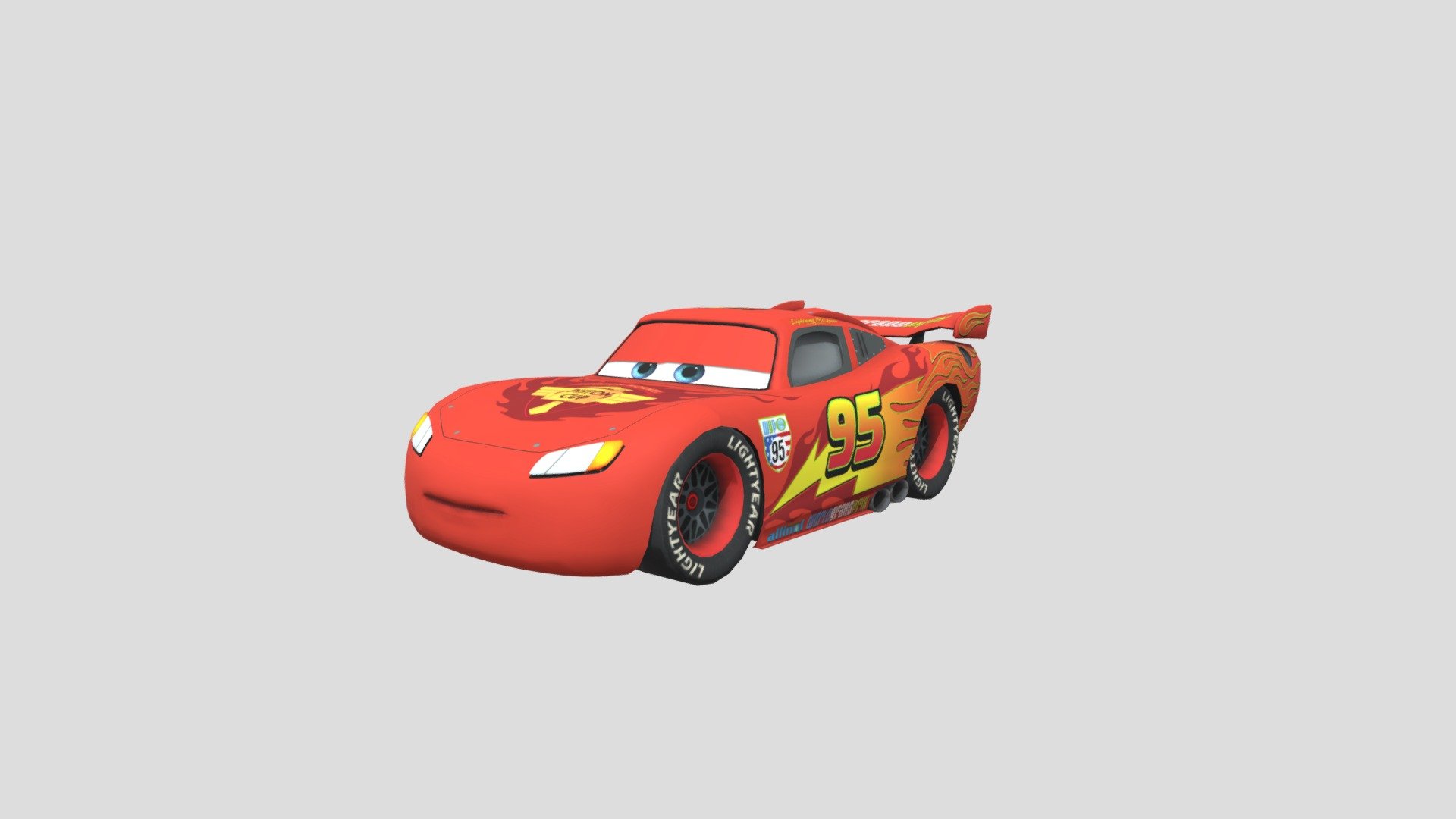 Cars 2 Lightning McQueen - Download Free 3D model by Flexers Mug ...