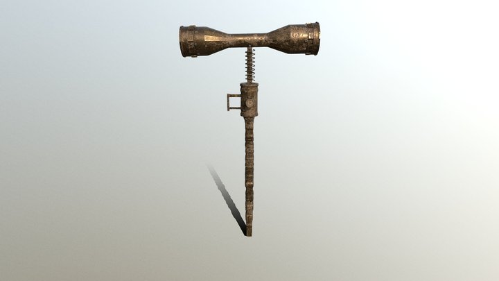 Steampunk Hhammer 3D Model