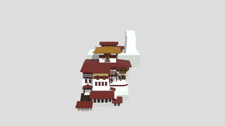 TN Temple3 3D Model