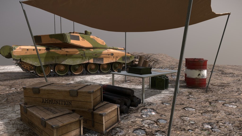 Challenger 2 - Shooting Range