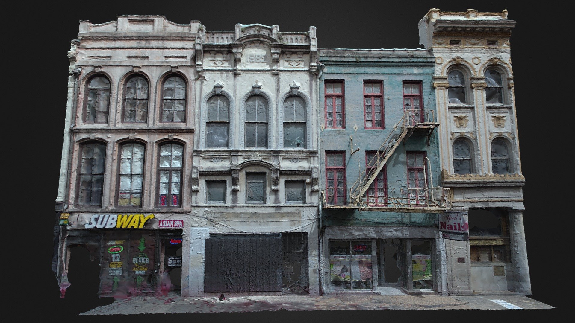 Canal Street. New Orleans - 3D model by 3D Scan New Orleans ...