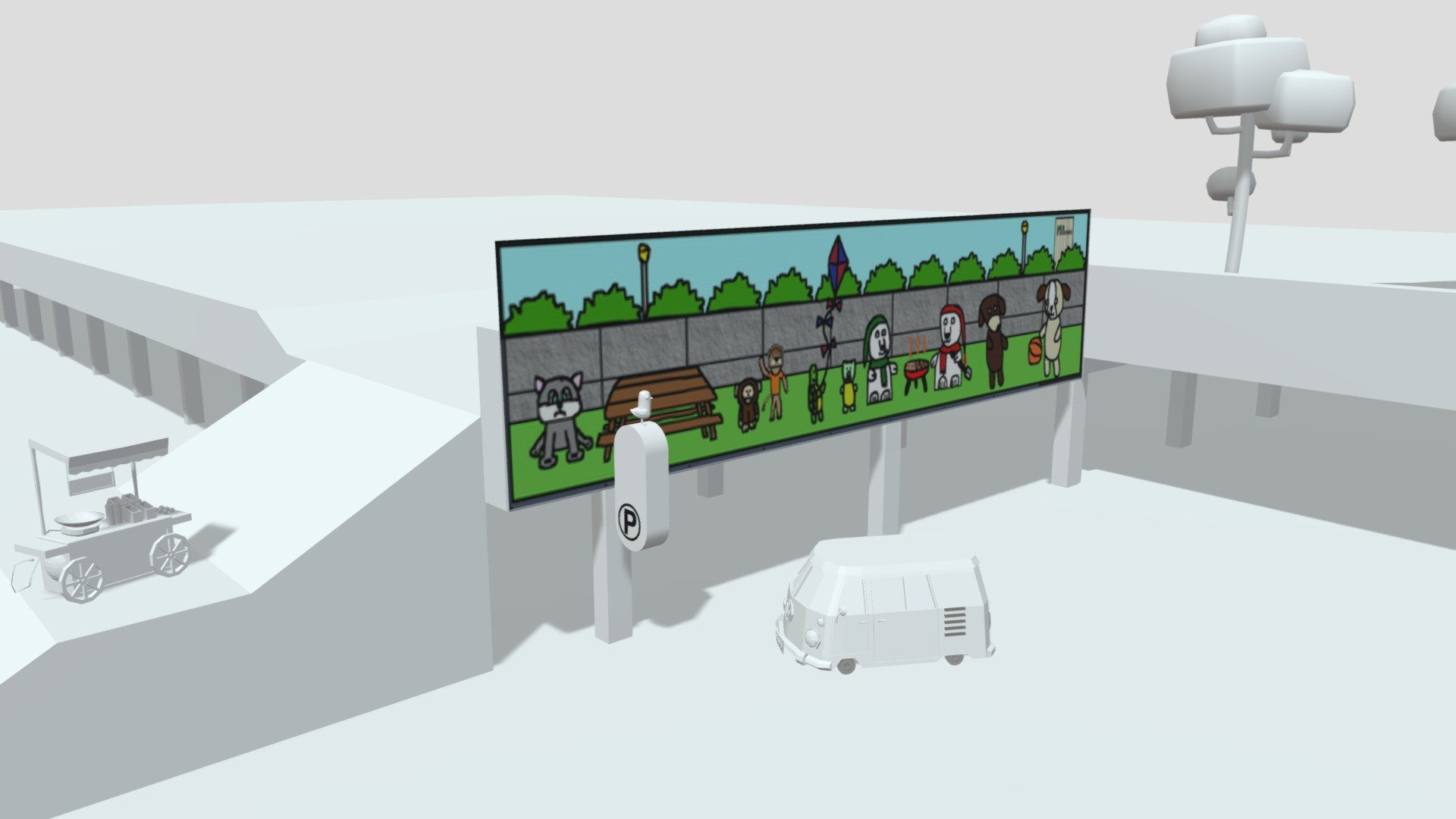 CSU Parking Garage at E22 and Euclid - Download Free 3D model by CleAR