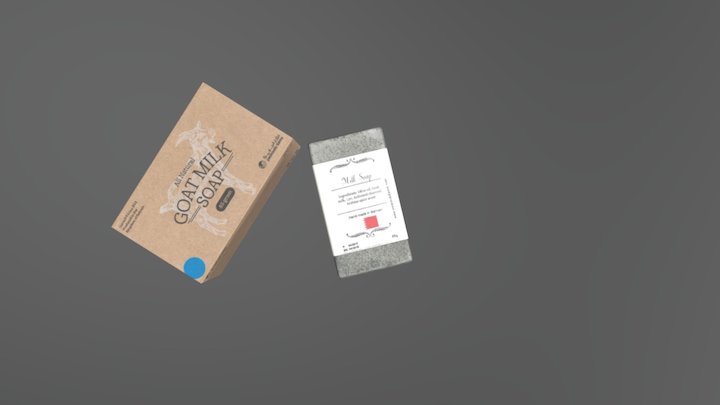 Soap Package 3D Model