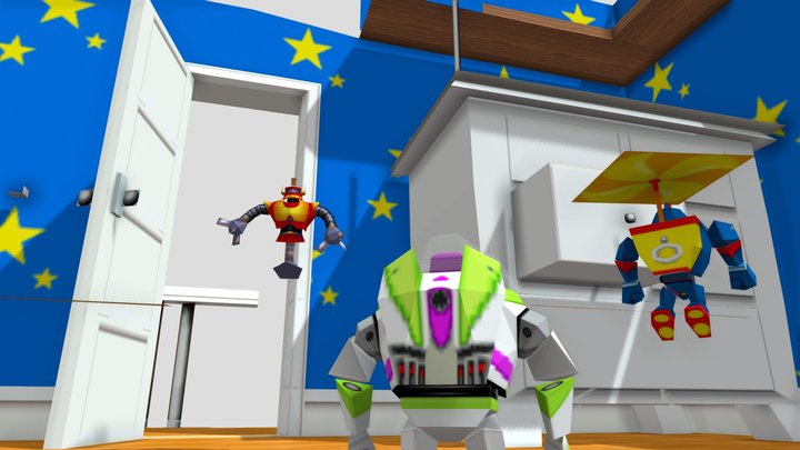 Toy Story - PS1 Andy's Room -