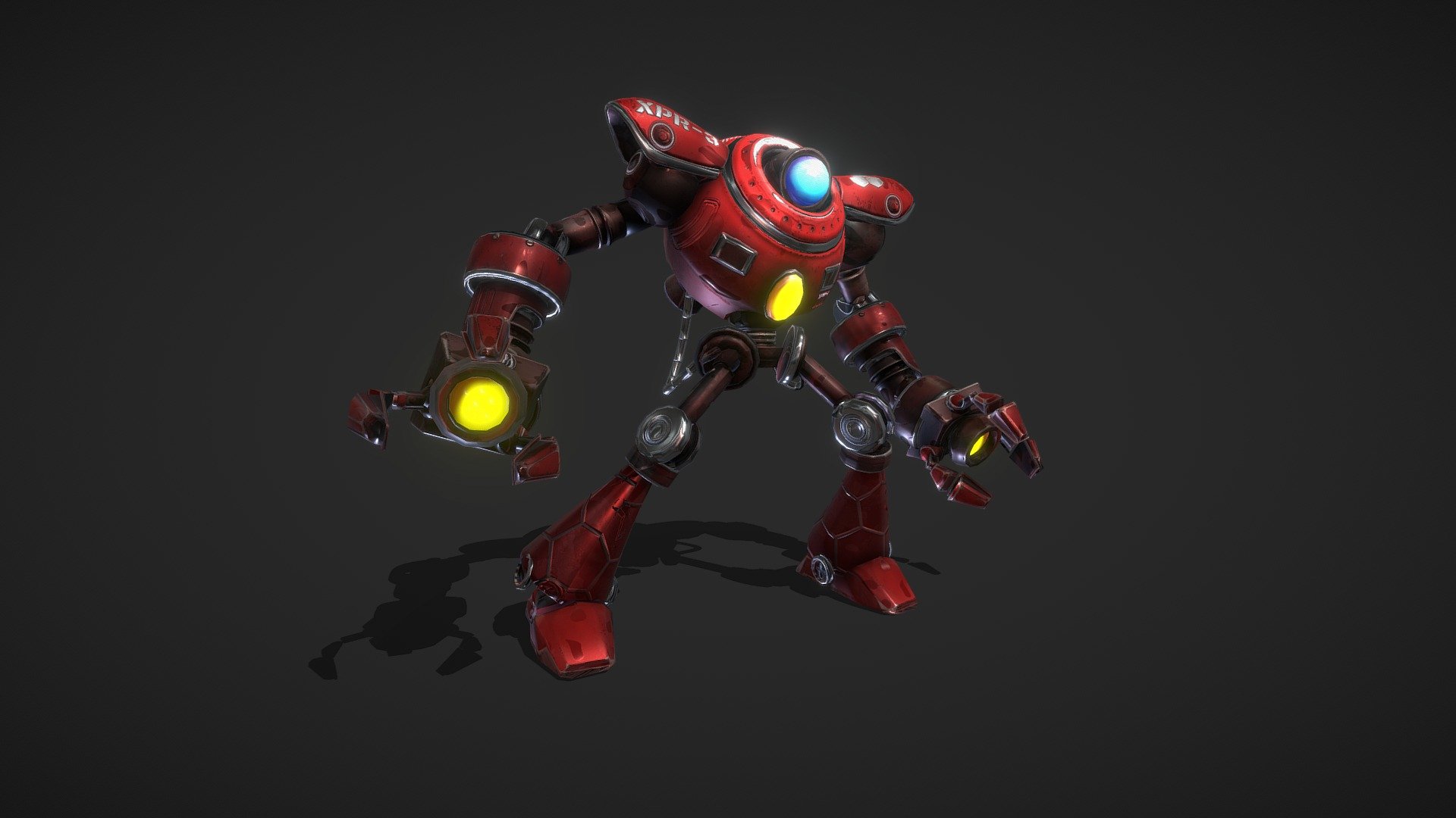 Anthony Gouriou Worldskills 3D gameart phase1