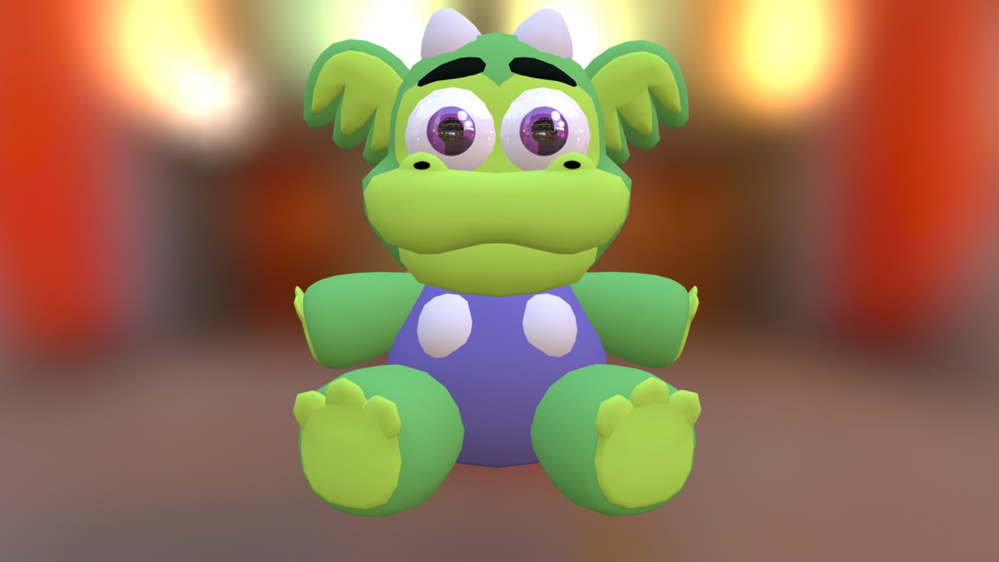 Drakey Plush - 3D model by blackulrich [e707661] - Sketchfab