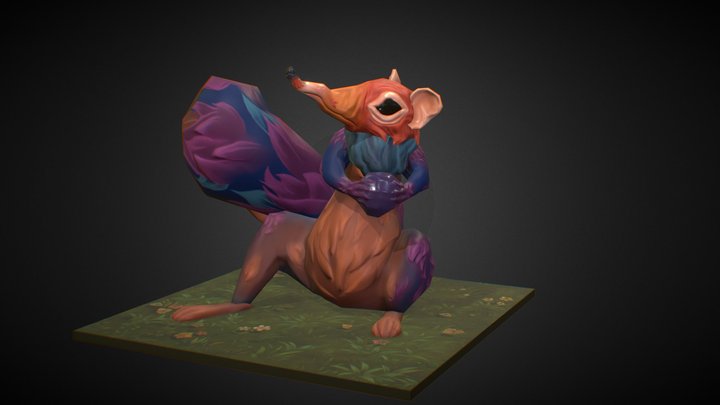 Murriel, The Shrewerrel 3D Model