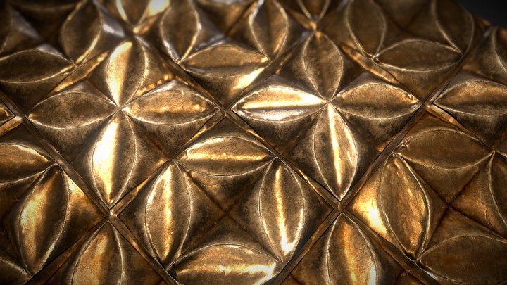 Perception Floral Burst - Substance Designer 3D Model