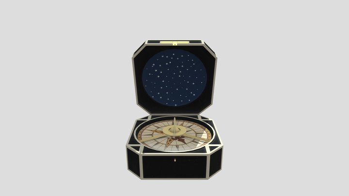 Jack Sparrow's compass 3D Model