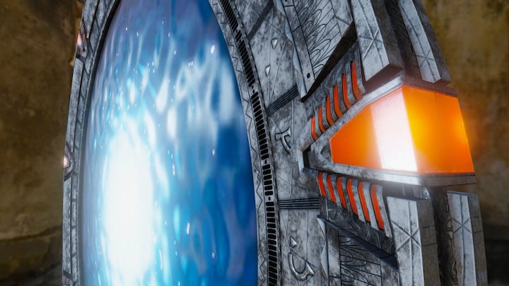 SG-1 Stargate 3D Model