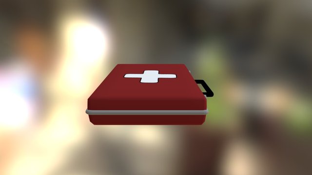 Basic First Aid Kit 3D Model