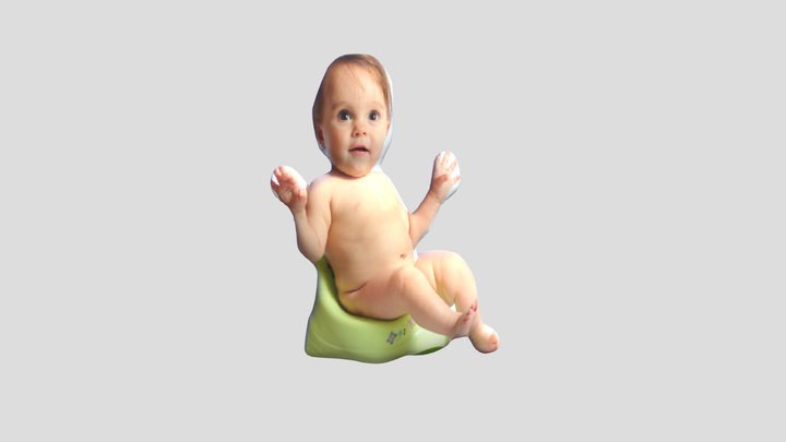 Toilet Training 3D Model