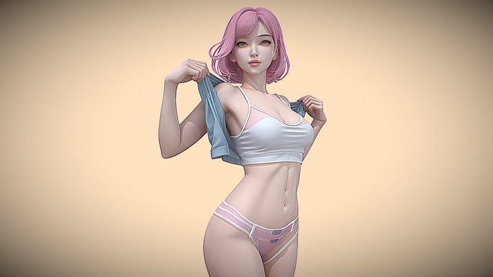 summer volleyball player
