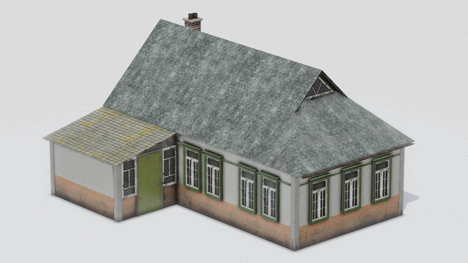 House - Download Free 3D Model By Mateusz Woliński (@jeandiz) [e70c4ae ...