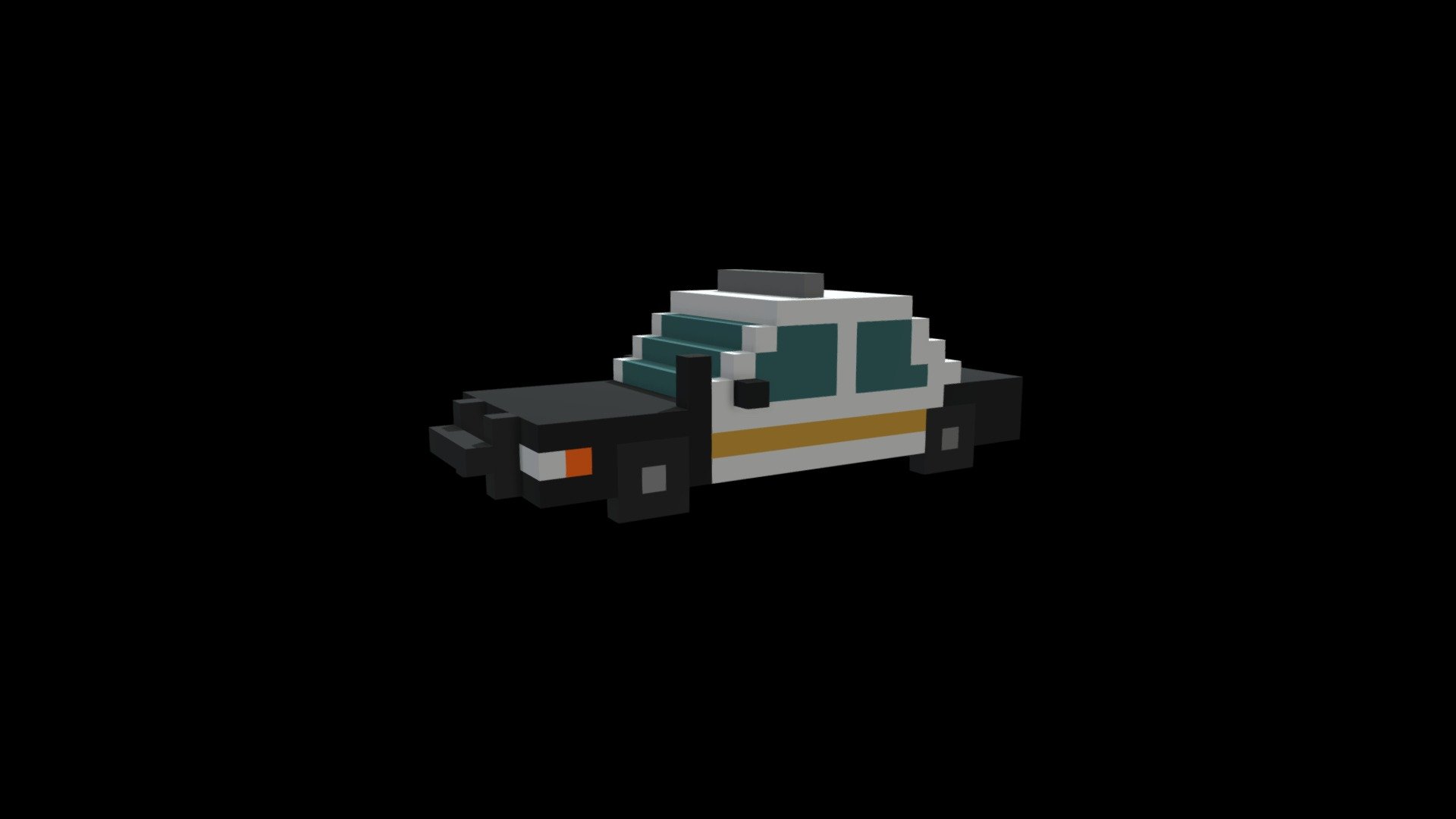 Crown Victoria voxel police