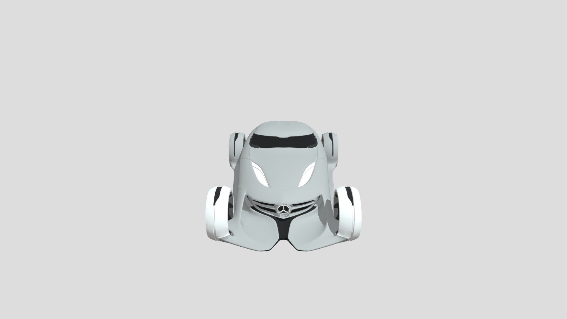 Mercedes Silver Lighting