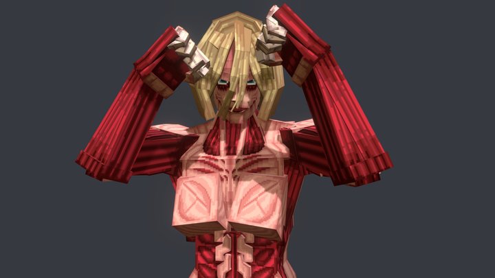 Female Titan, Annie Leonhart 3D Model